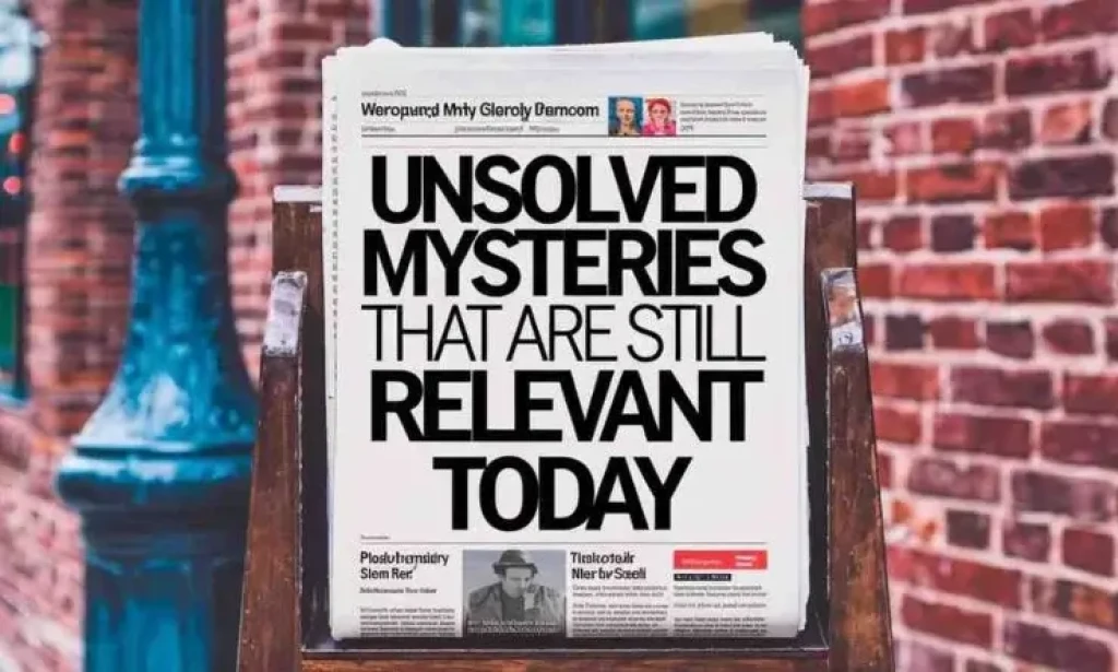 Unsolved Mysteries That Are Still Relevant Today